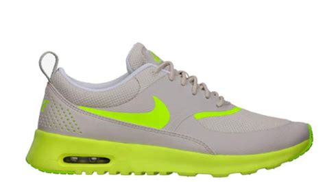 Graue, gelbe Nike Air Max Thea online 